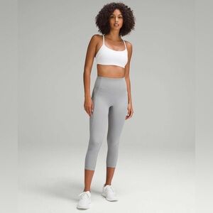 Lululemon All The Right Places 23" Crop Rhino Gray High-Waisted Leggings